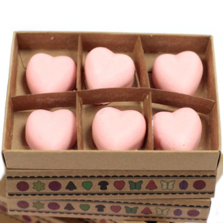 Coffret cadeau de 6 fondants de cire - Sang de dragon