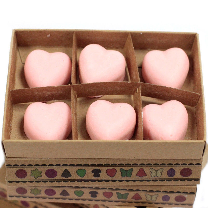 Coffret cadeau de 6 fondants de cire - Sang de dragon