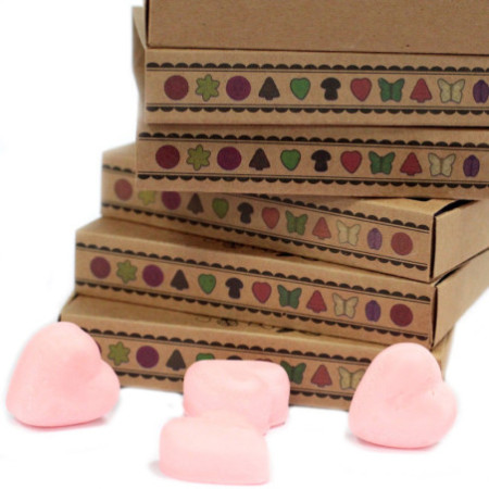 Coffret cadeau de 6 fondants de cire - Sang de dragon