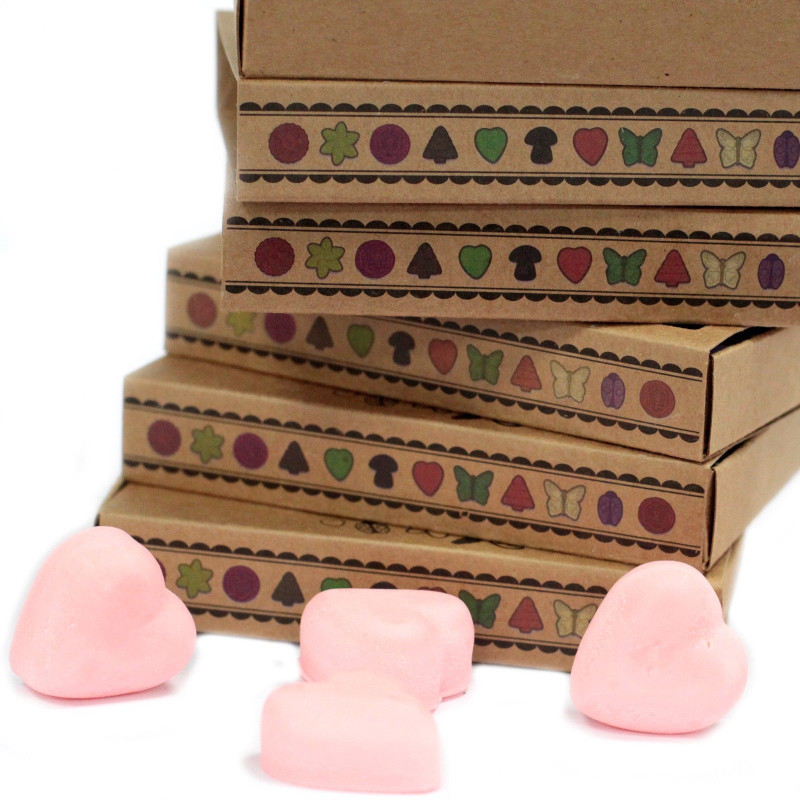 Coffret cadeau de 6 fondants de cire - Sang de dragon