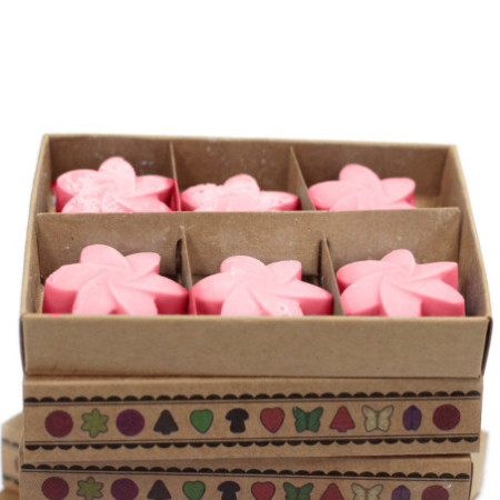 Coffret cadeau de 6 fondants de cire - Magnolia japonais