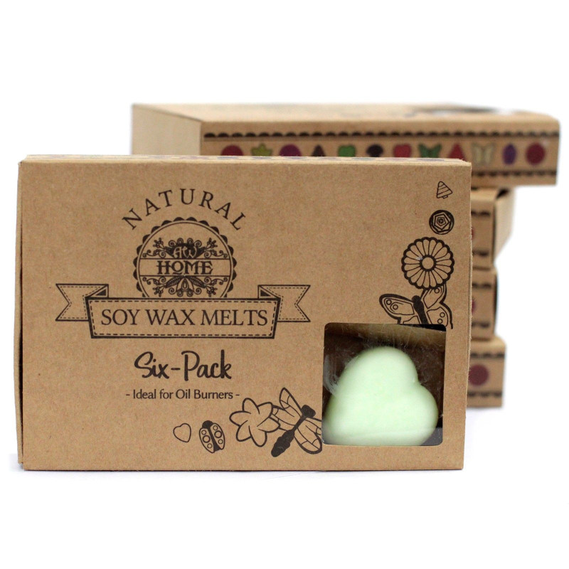 Coffret cadeau de 6 fondants de cire - Menthe et menthol