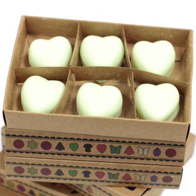 Coffret cadeau de 6 fondants de cire - Beurre de brandy