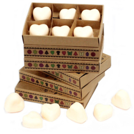 Coffret cadeau de 6 fondants de cire - Cannelle et orange