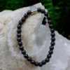 Bracelet magnétique en pierres précieuses - Quartz de roche