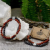 Bracelet magnétique en pierres précieuses - Redstone