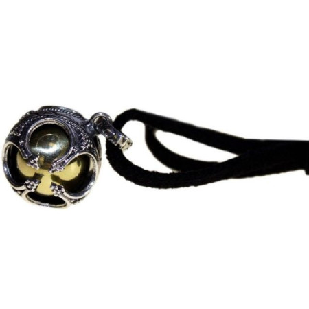 Cloche d'ange en argent - Prospérité - 16 mm