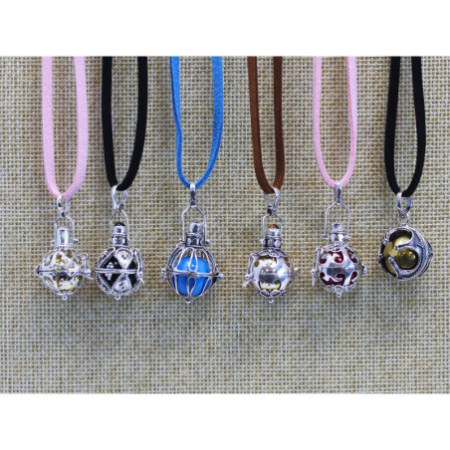 Cloche d'ange en argent - Prospérité - 16 mm