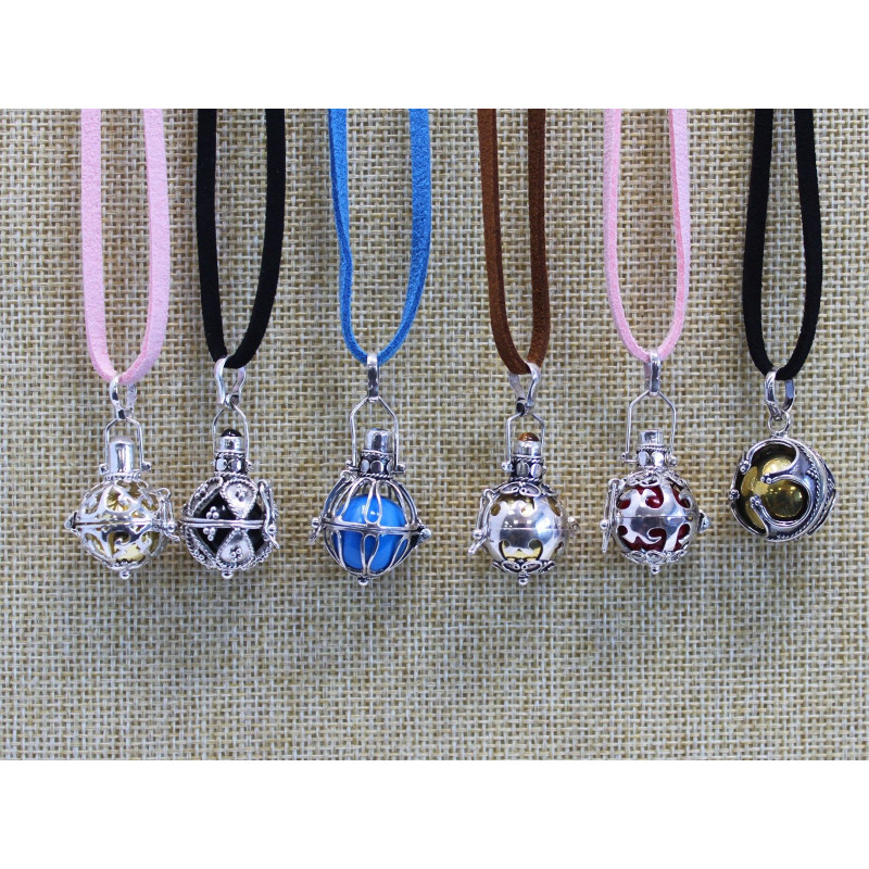 Cloche d'ange en argent - Prospérité - 16 mm