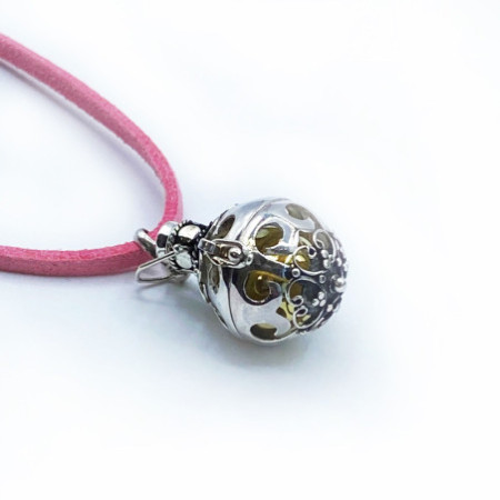 Cloche d'ange argentée - Séduction - 16 mm