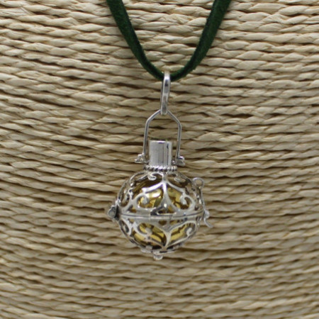 Cloche d'ange en argent - Romance - 18 mm