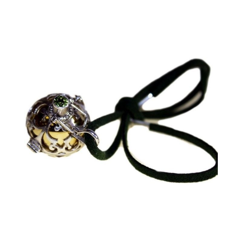 Cloche d'ange en argent - Guérison - 23 mm