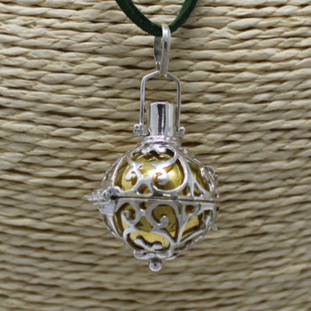 Cloche d'ange en argent - Guérison - 23 mm