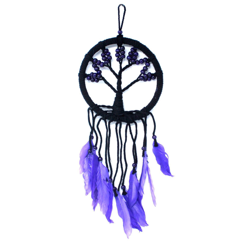 Attrape-rêves Arbre de Vie - 16 cm (assorti)