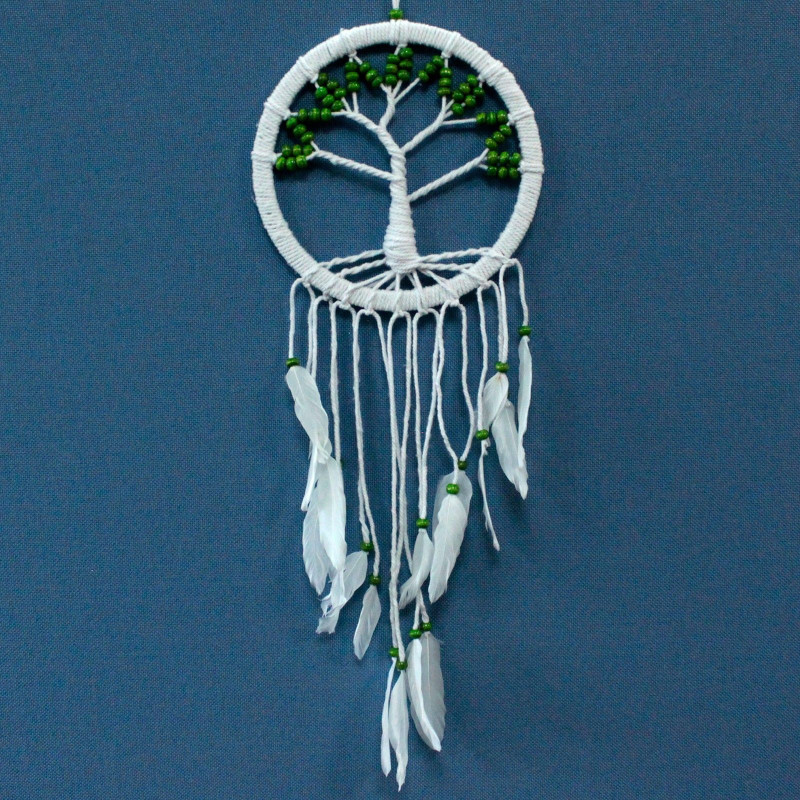 Attrape-rêves Arbre de Vie - Coton 22 cm (assorti)