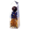 Orgonite Obélisque Power Point Cuivre, Lapis et Aventurine Jaune - 90x25 mm
