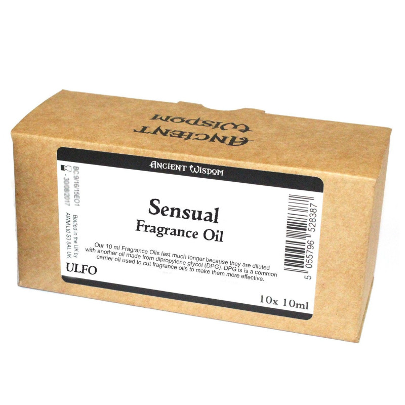 Huile parfumée sensuelle 10 ml - SANS ÉTIQUETTE