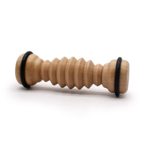 Rouleau à pied nervuré