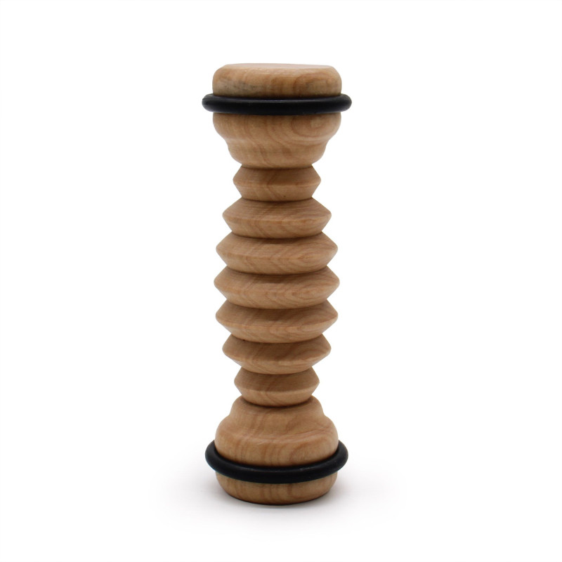 Rouleau à pied nervuré