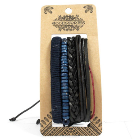 Ensembles de bracelets pour hommes - Moody & Blue (assorti)