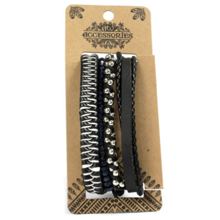 Ensembles de bracelets pour hommes - Moody & Blue (assorti)