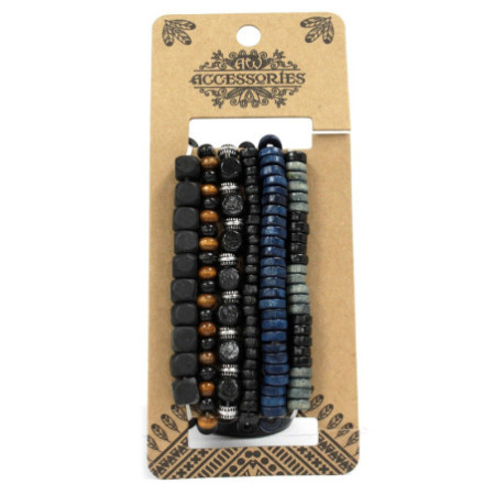 Ensembles de bracelets pour hommes - Moody & Blue (assorti)