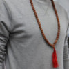 Mala 108 Rudraksha - Marron