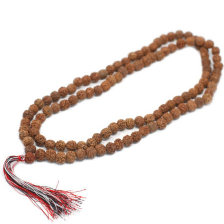 Mala 108 Rudraksha - Naturel