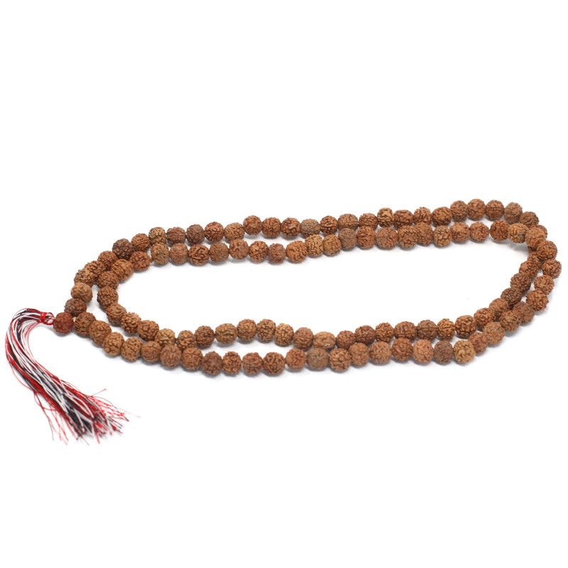 Mala 108 Rudraksha - Naturel