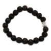 Bracelet Mala Rudraksha Buddah - Foncé