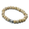 Perles de sandale parfumées et bracelet Bouddha