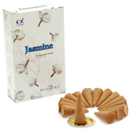 Cônes d'encens au jasmin