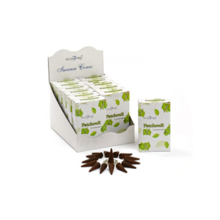 Cônes d'encens au patchouli