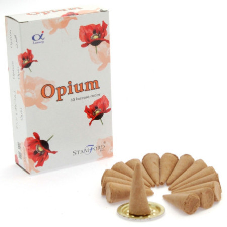 Cônes d'encens Opium