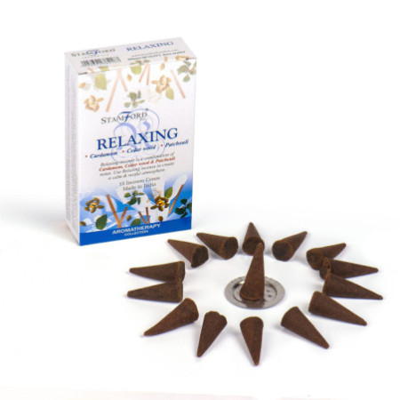 Cônes d'encens relaxants