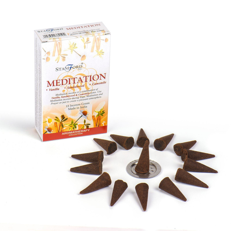 Cônes d'encens de méditation