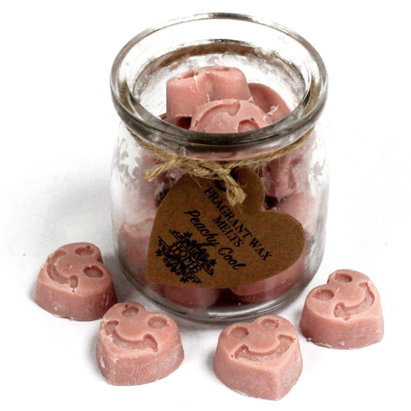 Pot de fondants à la cire de soja - Peachy Cool
