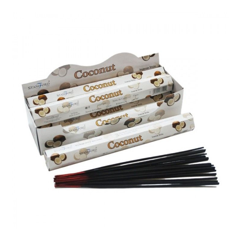Bâtonnets d'encens premium à la noix de coco