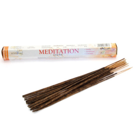 Bâtonnets d'encens de méditation de qualité supérieure