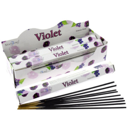 Bâtonnets d'encens Violet Premium
