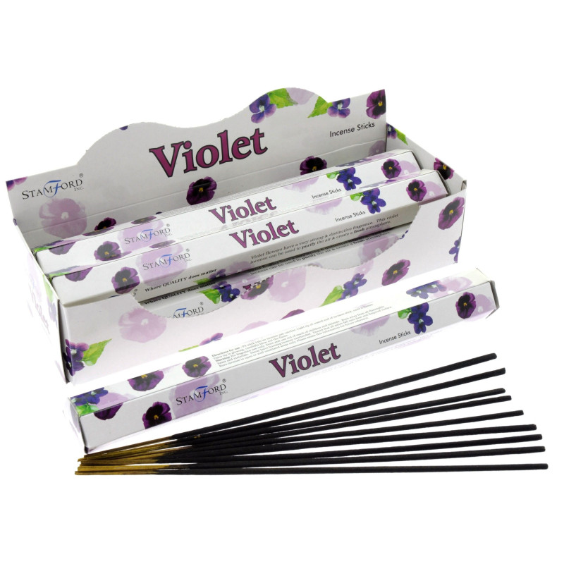 Bâtonnets d'encens Violet Premium