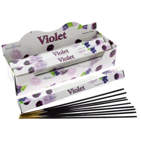 Bâtonnets d'encens Violet Premium