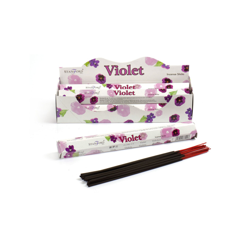 Bâtonnets d'encens Violet Premium