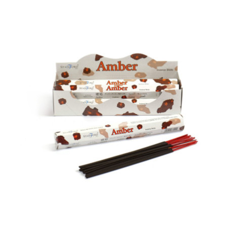 Bâtonnets d'encens Ambre Premium