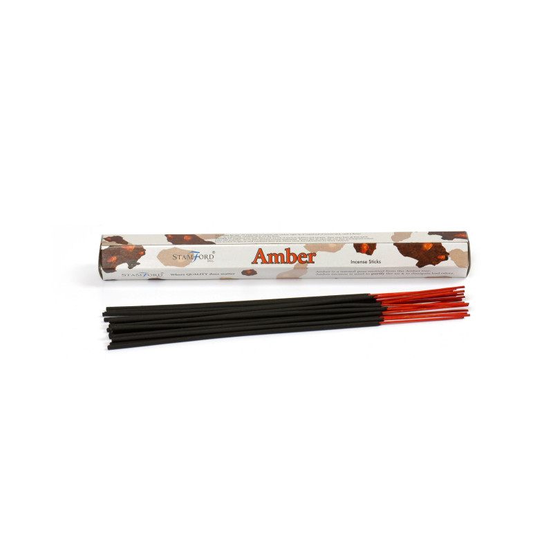 Bâtonnets d'encens Ambre Premium