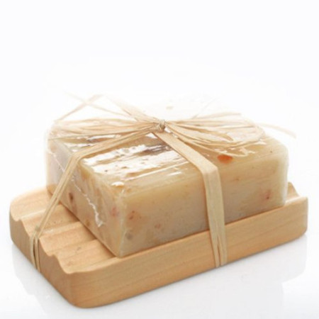 Porte-savon en bois Hemu - Ondulé