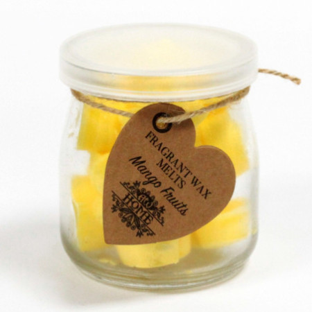 Pot de fondants à la cire de soja - Fruits de mangue