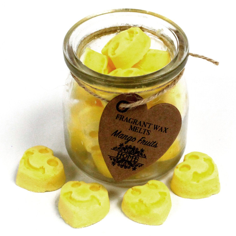Pot de fondants à la cire de soja - Fruits de mangue