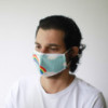 Masque réutilisable tendance - Arc-en-ciel (adulte)