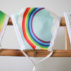 Masque réutilisable tendance - Arc-en-ciel (adulte)